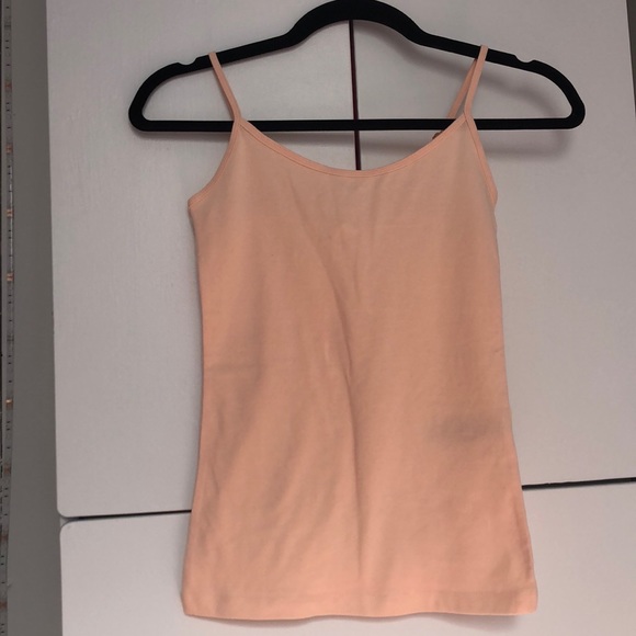 A plan light light pink tank top - Picture 1 of 2